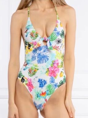 🆕 DESIGUAL One-piece swimsuit HONOLULU Tropical